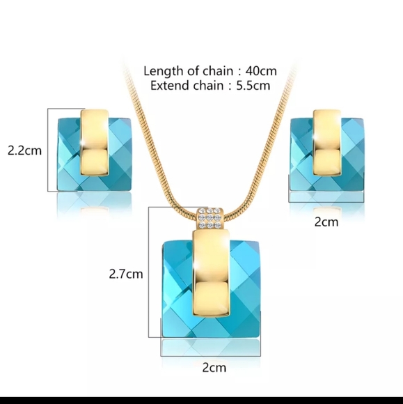 ❤️NWT 3 pcs Set RING, EARRINGS, NECKLACE. - Picture 7 of 7